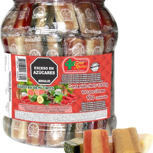 Bombonera Sabores de mi Tierra X100